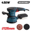 ΤΡΙΒΕΙΟ ΕΚΚΕΝΤΡΟ 430W ΡΥΘΜΙΖΟΜΕΝΟ Φ125mm BORMANN BSS2470