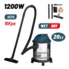 ΣΚΟΥΠΑ ΥΓΡΩΝ-ΣΤΕΡΕΩΝ 1200W ΑΝΟΞΕΙΔΩΤΟ ΚΑΔΟ 20Lt BORMANN BVC2610