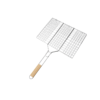 ΣΧΑΡΑ ΙΝΟΧ ΨΗΣΤΑΡΙΑΣ Μ35xΠ25cm BORMANN ELITE BBQ1017