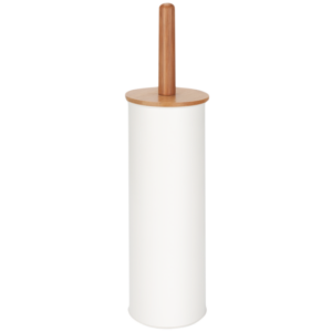 ΜΕΤΑΛΛΙΚΟ ΠΙΓΚΑΛ ΜΠΑΝΙΟΥ ΑΣΠΡΟ ΜΕ ΞΥΛΙΝΟ ΚΑΠΑΚΙ BORMANN Elite BTW9032