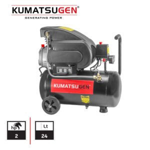 ΑΕΡΟΣΥΜΠΙΕΣΤΗΣ ΜΟΝΟΜΠΛΟΚ,ΔΙΚΥΛΙΝΔΡΟΣ 2Hp/24Lt 188L/min KUMATSUGEN KAC024
