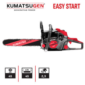 ΑΛΥΣΟΠΡΙΟΝΟ ΒΕΝΖΙΝΗΣ 45cc 2.3Hp ΛΑΜΑ 45cm 2.5kg KUMATSUGEN KCS450