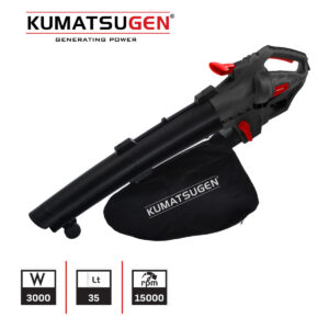 ΦΥΣΗΤΗΡΑΣ ΑΠΟΡΡΟΦΗΤΗΡΑΣ ΦΥΛΛΩΝ 3000W 35Lt KUMATSUGEN KEB100