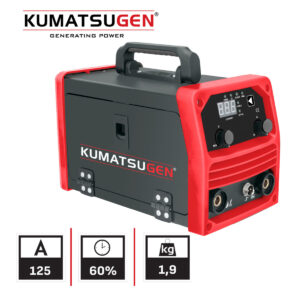 ΗΛΕΚΤΡΟΚΟΛΛΗΣΗ NO GAS  140A 125Α/60%  ΔΕΧΕΤΑΙ ΣΥΡΜΑ 0,8/0,8mm KUMATSUGEN KWM130