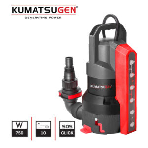 ΑΝΤΛΙΑ ΑΚΑΘΑΡΤΩΝ ΕΝΣΩΜΑΤΩΜΕΝΟ ΡΥΘΜΙΖΟΜΕΝΟ ΦΛΟΤΕΡ ΚΑΘ'ΥΨΟΣ ΜΕ ΧΡΟΝΟΔΙΑΚΟΠΤΗ 750W 10m 19000L/H KUMATSGEN KWP130