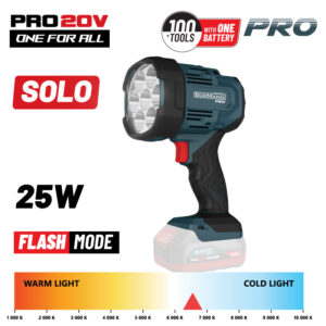 ΦΑΚΟΣ ΠΡΟΒΟΛΕΑΣ ΜΠΑΤΑΡΙΑΣ 25W 1000/2500LM 6500K BORMANN BBP3905