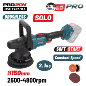 ΑΛΟΙΦΑΔΟΡΟΣ ΕΚΚΕΝΤΡΟΣ ΡΘΜΙΖΟΜΕΝΟΣ BRUSHLESS ΜΠΑΤΑΡΙΑΣ 20V (ΧΩΡΙΣ ΜΠΑΤΑΡΙΑ & ΦΟΡΤΙΣΤΗ) BORMANN BBP5345