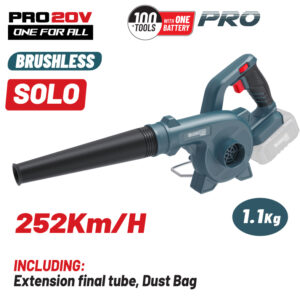 ΦΥΣΗΤΗΤΡΑΣ ΑΠΟΡΡΟΦΗΤΗΡΑΣ ΜΠΑΤΑΡΙΑΣ 20V (ΧΩΡΙΣ ΜΠΑΤΑΡΙΑ & ΦΟΡΤΙΣΤΗ) BORMANN BBP5365