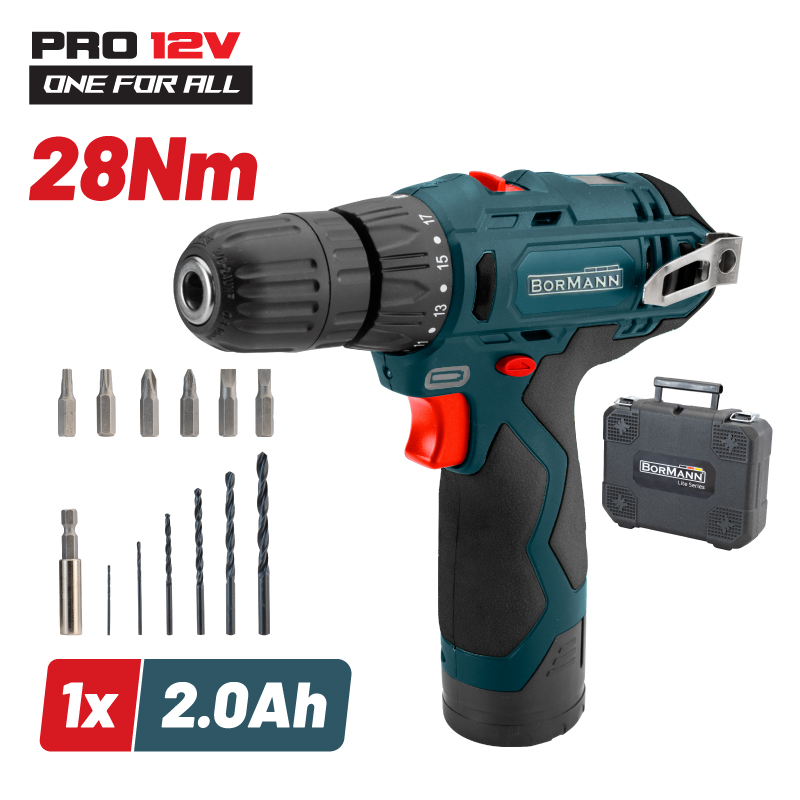 ΔΡΑΠΑΝΟΚΑΤΣΑΒΙΔΟ ΜΠΑΤΑΡΙΑΣ 10.8V 1X2.0AH  BORMANN BCD2010