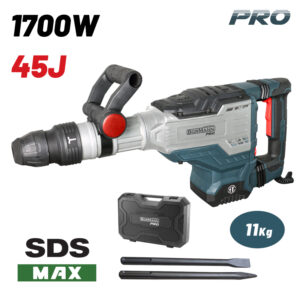 ΚΑΤΕΔΑΦΙΣΤΙΚΟ ΠΙΣΤΟΛΕΤΟ SDS-MAX 1700W 45J ΜΕ ΒΑΛΙΤΣΑ ΚΑΙ ΕΞΑΡΤΗΜΑΤΑ BORMANN BDH3250