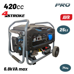 ΓΕΝΝΗΤΡΙΑ ΒΕΝΖΙΝΗΣ 5000W 420cc ΜΙΖΑ & ΜΠΑΤΑΡΙΑ AVR ΤΡΟΧΟΙ  BORMANN BGB6010