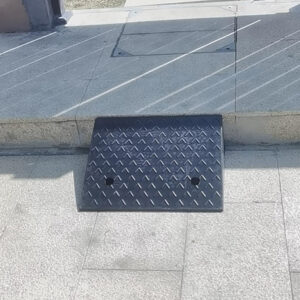 Alternative view of ΡΑΜΠΑ PARKING ΠΕΖΟΔΡΟΜΙΟΥ M48xΠ32xΥ13cm  ΛΑΣΤΙΧΕΝΙΑ ΜΑΥΡΗ BORMANN BPP2499