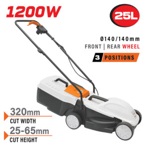 ΧΛΟΟΚΟΠΤΙΚΗ ΗΛΕΚΤΡΙΚΗ 1200W ΚΟΠΗ 32cm NAKAYAMA EM3221