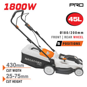 ΧΛΟΟΚΟΠΤΙΚΗ ΗΛΕΚΤΡΙΚΗ 1800W ΡΥΘΜΙΣΗ 5 ΘΕΣΕΩΝ (25-75mm) NAKAYAMA EM4021