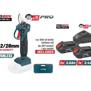 ΨΑΛΙΔΙ ΚΛΑΔΕΜΑΤΟΣ ΜΠΑΤΑΡΙΑΣ 20V BORMANN PRO (BBP4128C) + ΣΕΤ 2 ΜΠΑΤΑΡΙΕΣ 20V 2.0Ah + ΦΟΡΤΙΣΤΗΣ BORMANN (BBP9922)